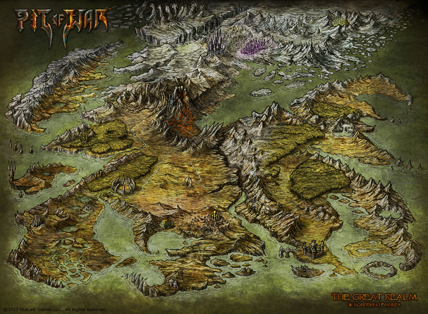 Pit Of War - Worldmap