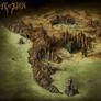 Pit Of War Fantasy Map - Zur'Kor