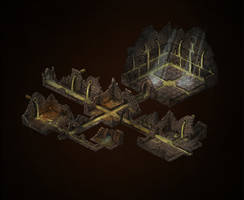 Pit Of War - Dungeon Map