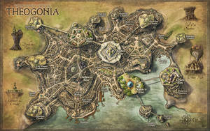 Theogonia City Map for Erevos Campaign
