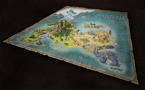 Lands of Sinisteria - Worldmap