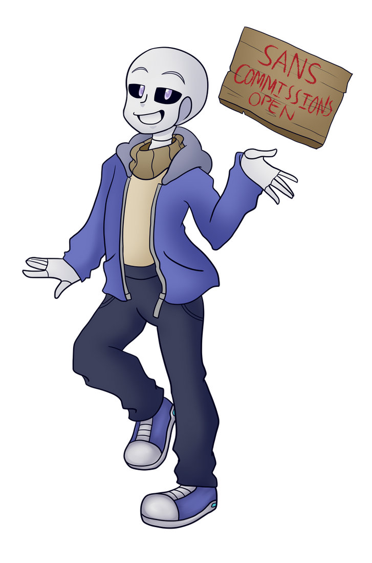 Sans Commissions by Ruru-Glitch on DeviantArt