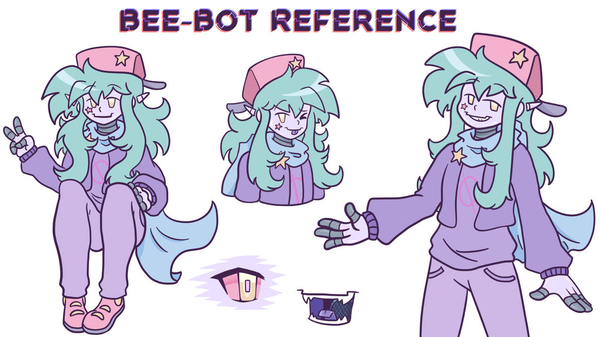 Bee-Bot Reference | BFsona by Ruru-Glitch on DeviantArt