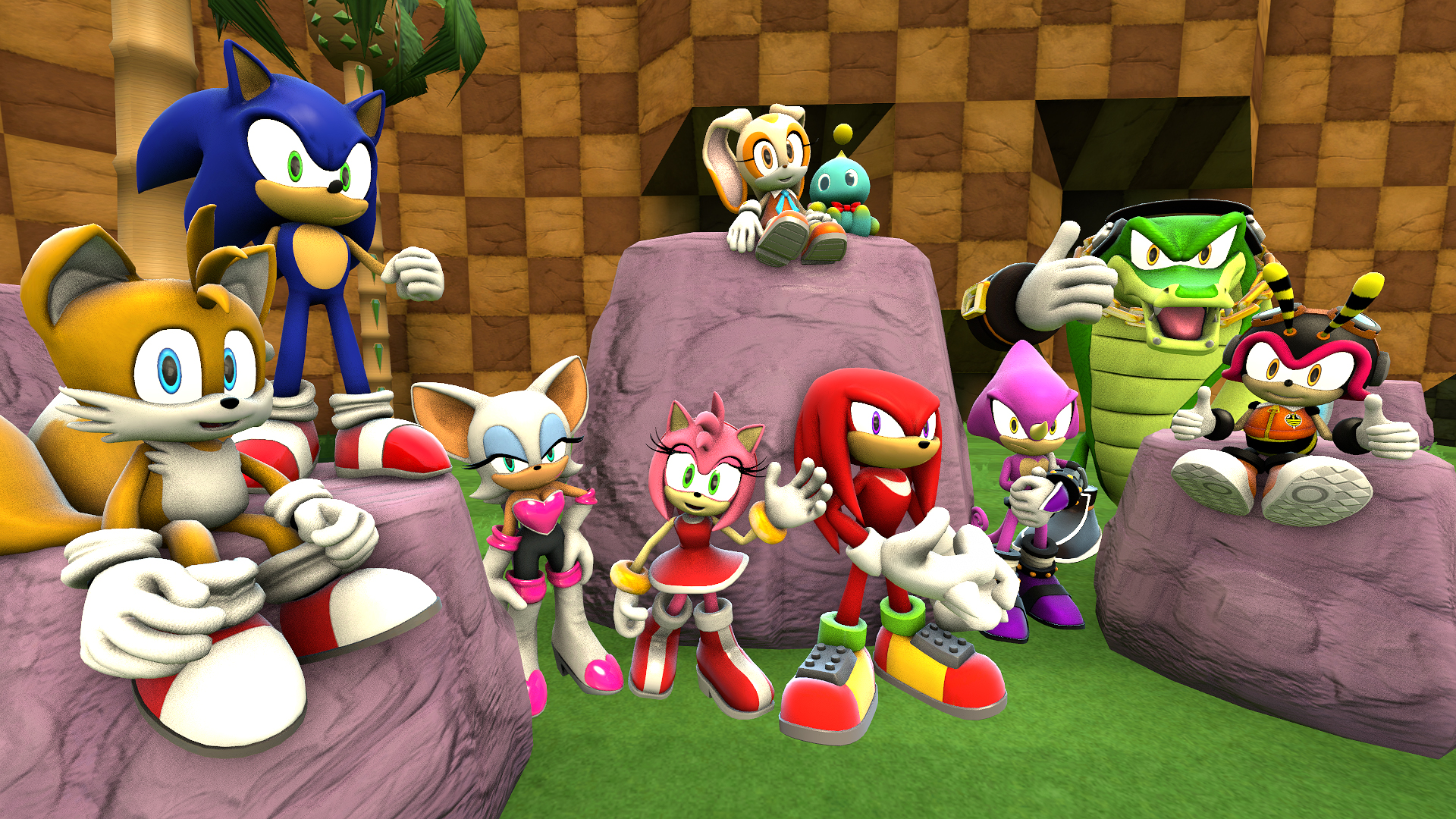 Sonic And Friends Green Hill Zone Sfm By Lazerkiwi96 On Deviantart Sonic And Friends Green Hill Zone Sfm By Lazerkiwi96 On Deviantart