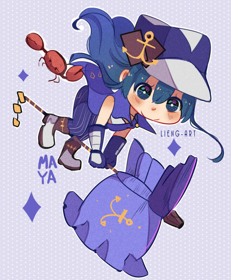 Maya Chibi by LiengArt on DeviantArt