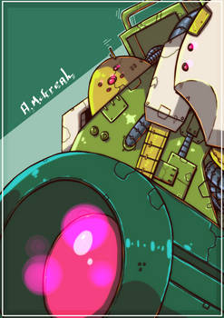 Mechanical Vivid Grunge Robot of Doom