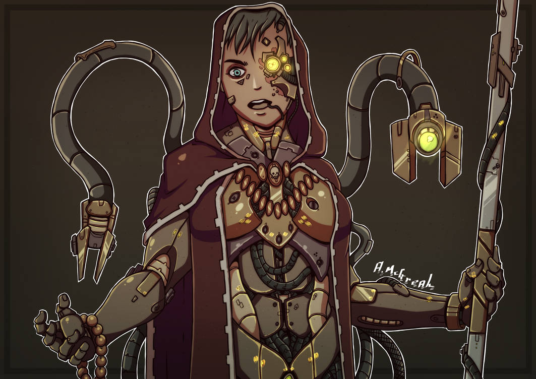 Tech Priest Programming Tech Priest by AlexMcGreal on DeviantArt
