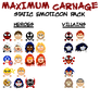 Maximum Carnage Emote Pack 1