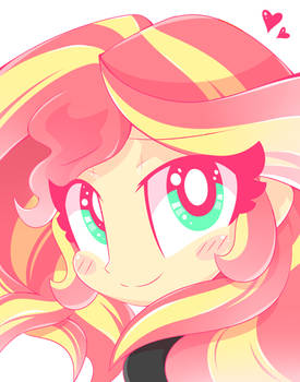 Sunset Shimmer Sees You!