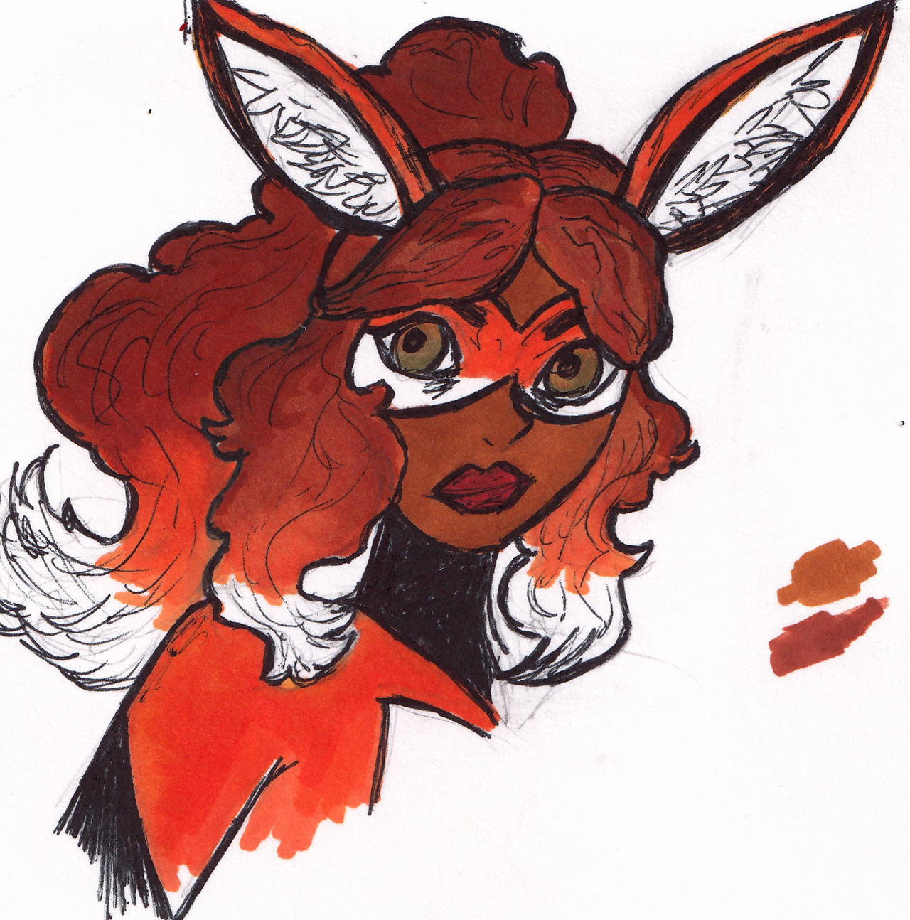 Reversed Rena Rouge Rena Rouge by YurenWolf on DeviantArt