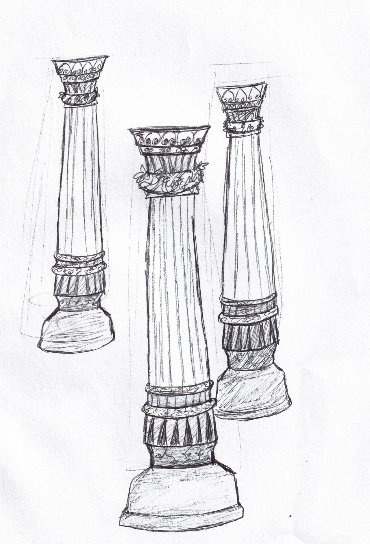 Columnar Deviantart Inktober 2022 Day 29 Column by YurenWolf on DeviantArt