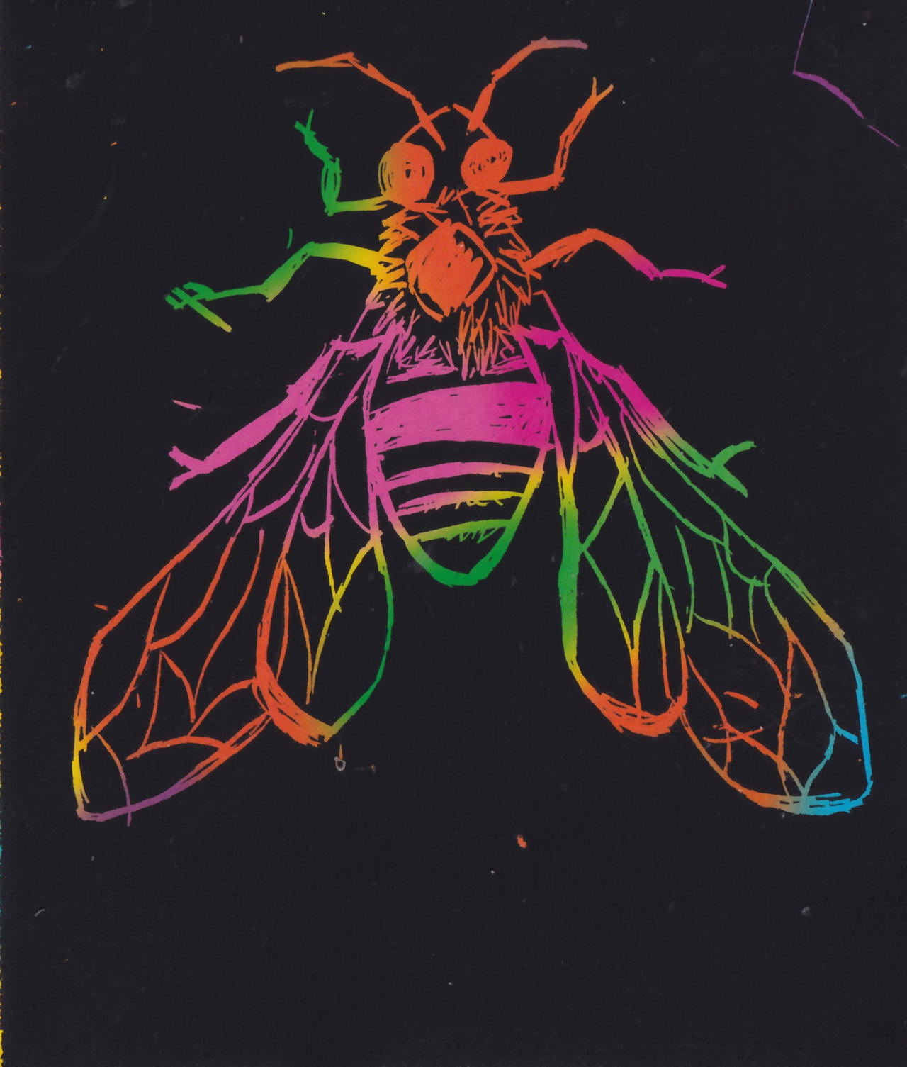Bee Deviantart Style Bee by YurenWolf on DeviantArt