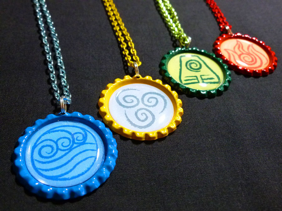 Avatar the Last Airbender/ Korra Bending Necklaces