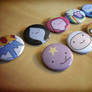 Adventure Time Pinback Buttons - Finn and Friends
