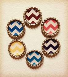 Chevron Magnet Set