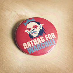 Ratbag For Warchief Button - Shadow of Mordor