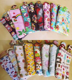 Big Batch of Original Fabric Purselets