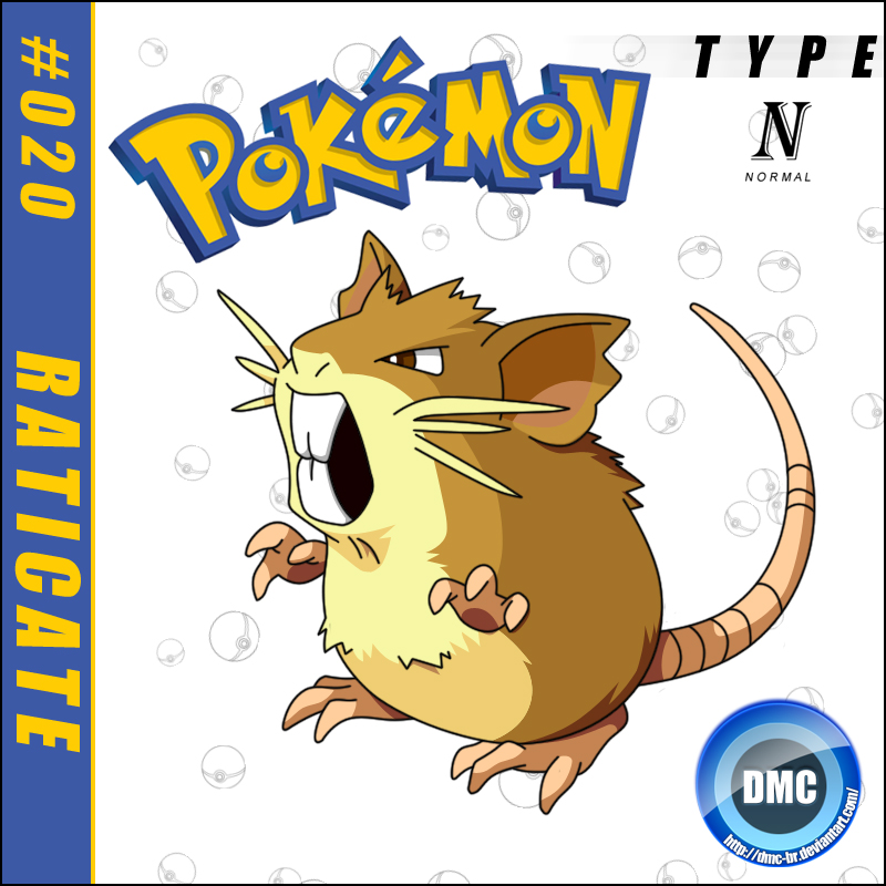 020 - Raticate HD