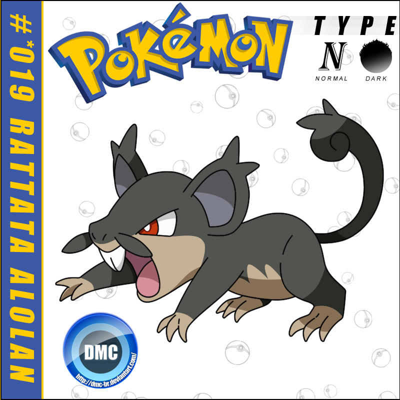 019 - Rattata Alolan by dmc-br on DeviantArt