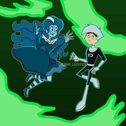 Danny Phantom meets Frankelda