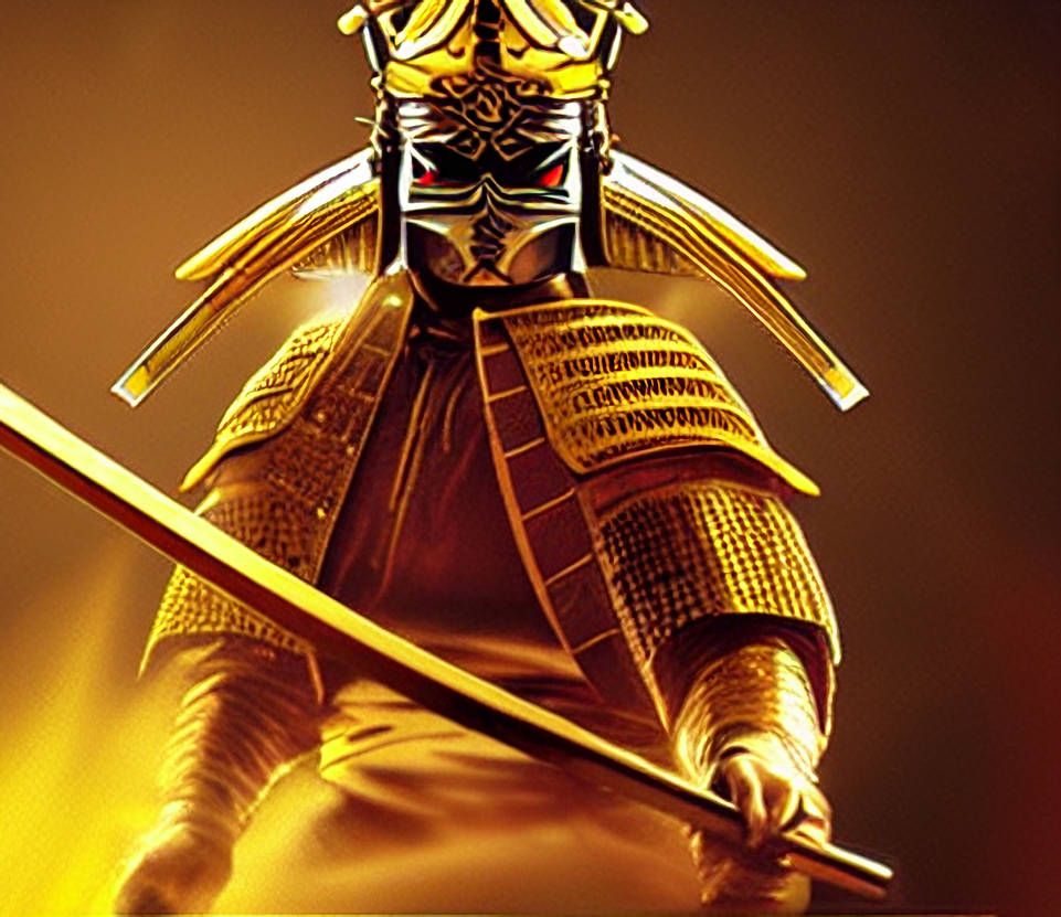 Golden Samurai by IntiArt on DeviantArt