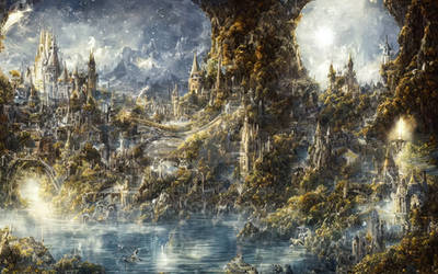 Fantasy Kingdom Landscape 2