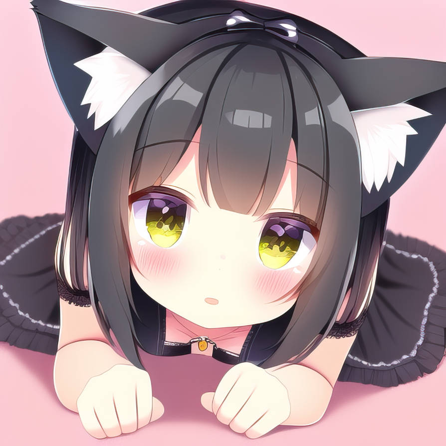 Cute Chibi Catgirl by IntiArt on DeviantArt