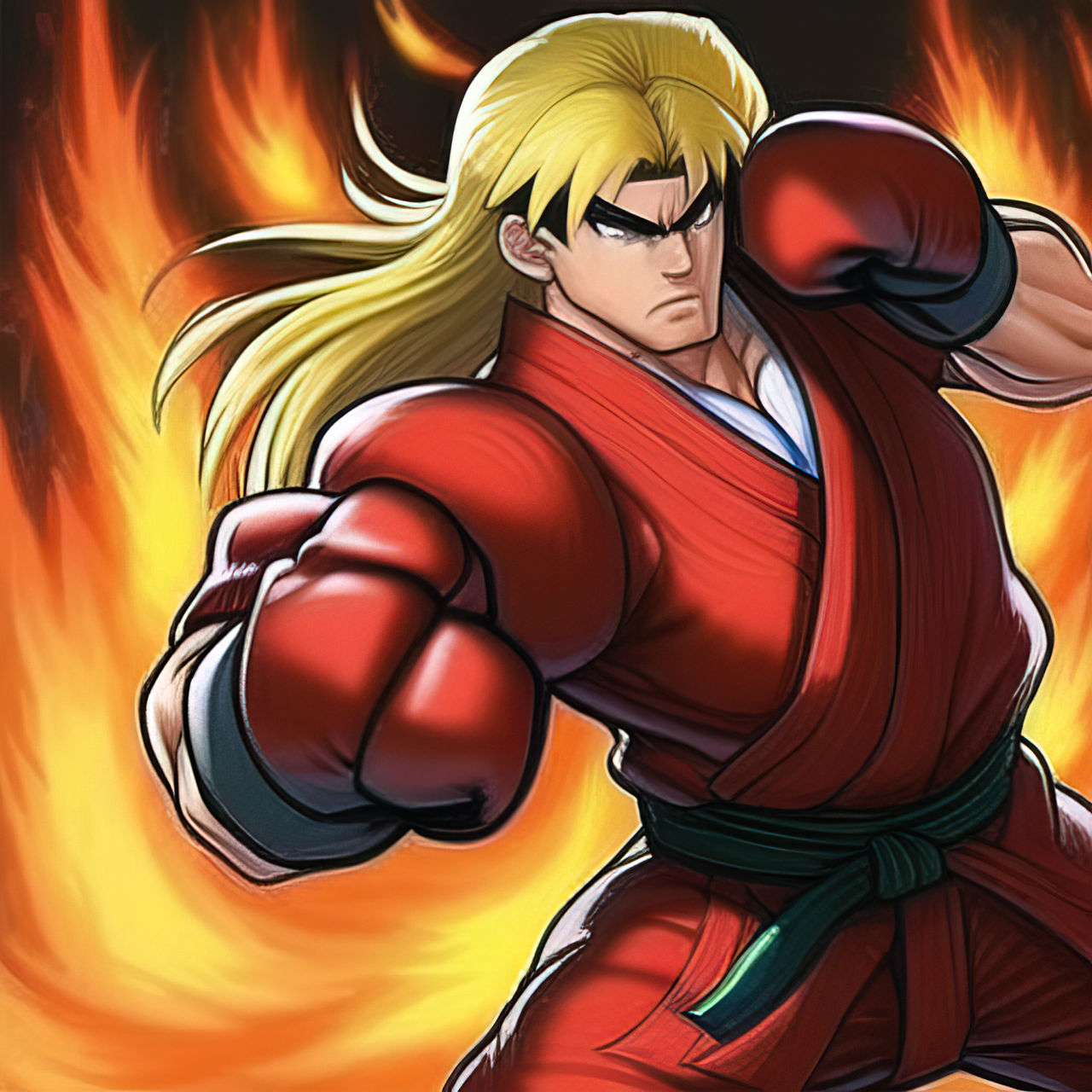 Ken Masters (Test) by IntiArt on DeviantArt