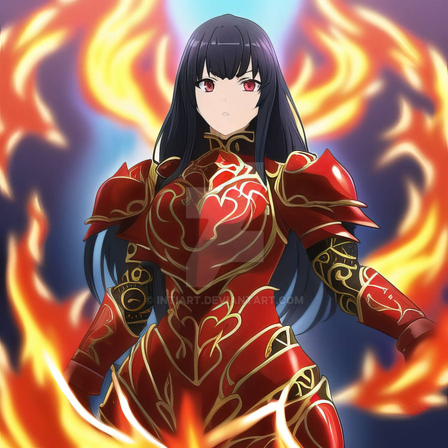 Ruby Knight, Emberly (Free) by IntiArt on DeviantArt