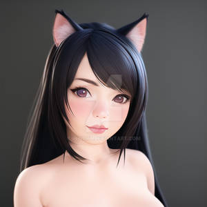 Real Catgirl Portrait 3