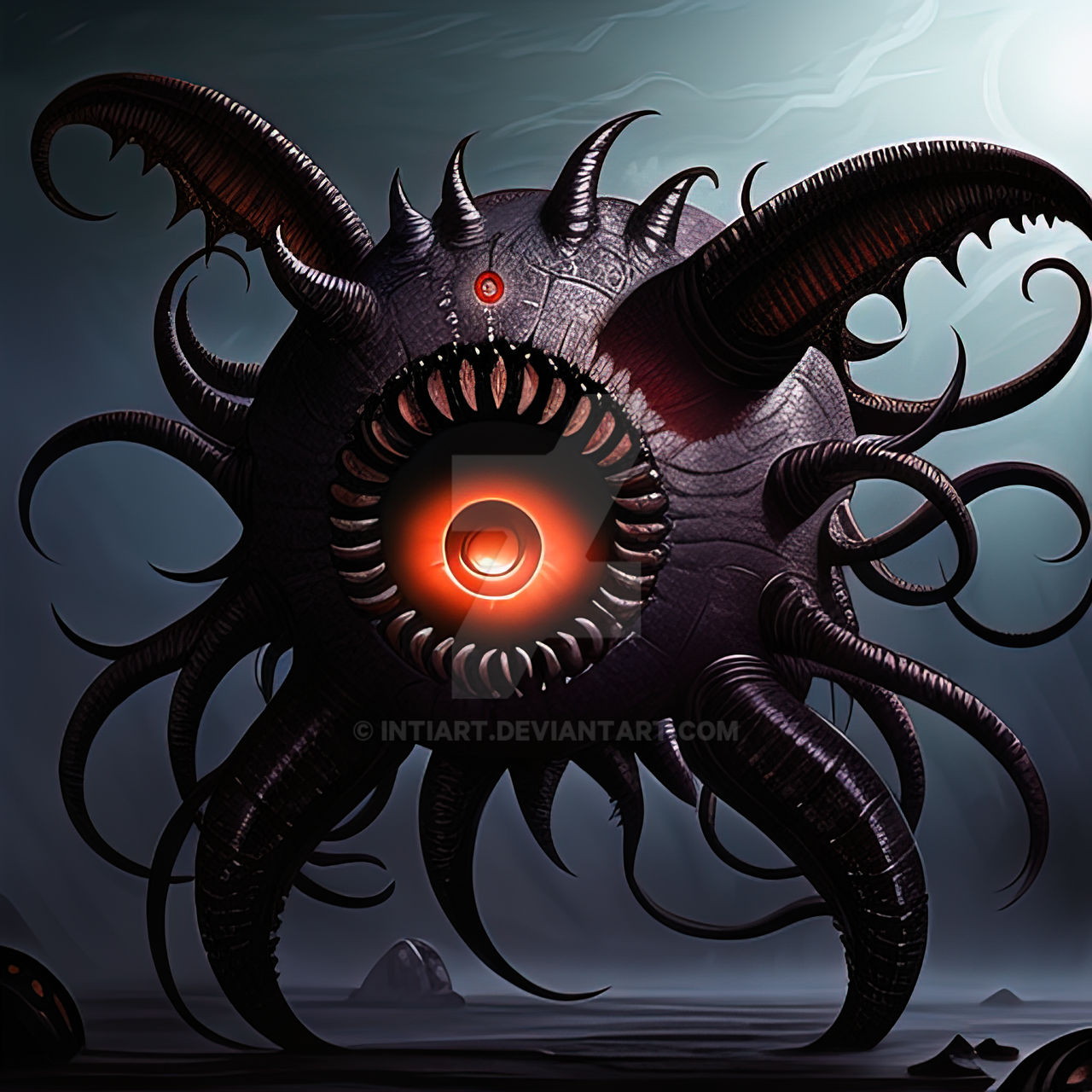 Lesser Wraith Dnd Abyssal Warpwraith (DnD Monster) by IntiArt on DeviantArt
