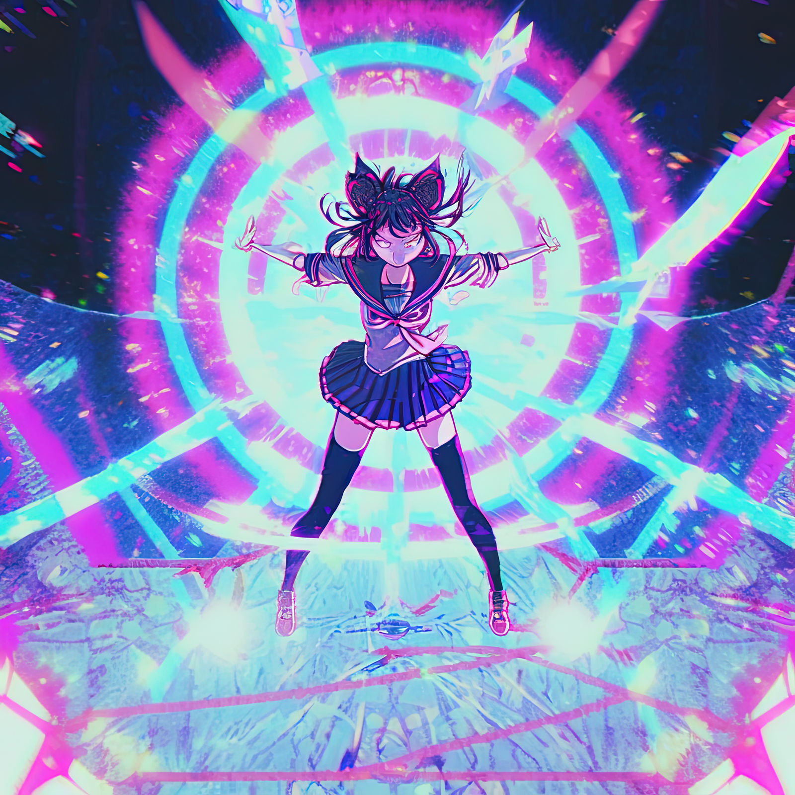 Psychic Animation Psychic Anime Girl (AI) by IntiArt on DeviantArt