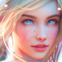 8K Beautiful Angel Face (Free Download)