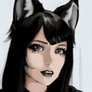 Goth Catgirl (Animated)