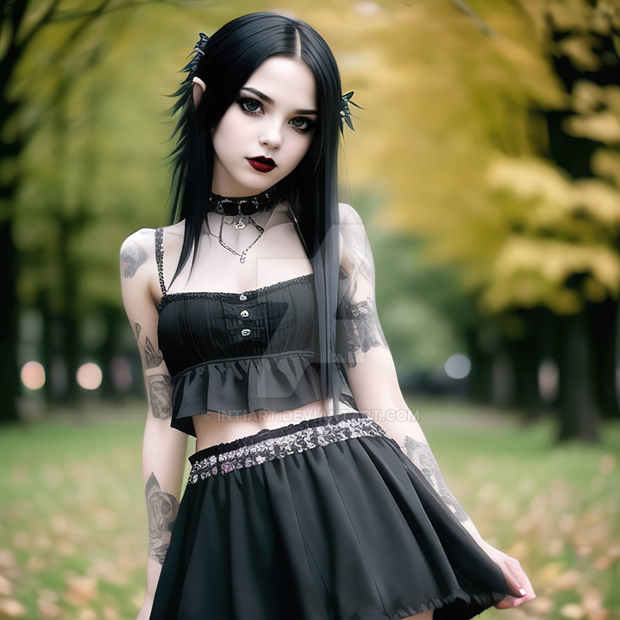 Goth Chick Photoshoot 1 By IntiArt On DeviantArt goth-chick-photoshoot-1-by-intiart-on-deviantart