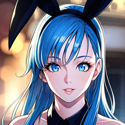 Bunny Bulma Portrait (Free Download)