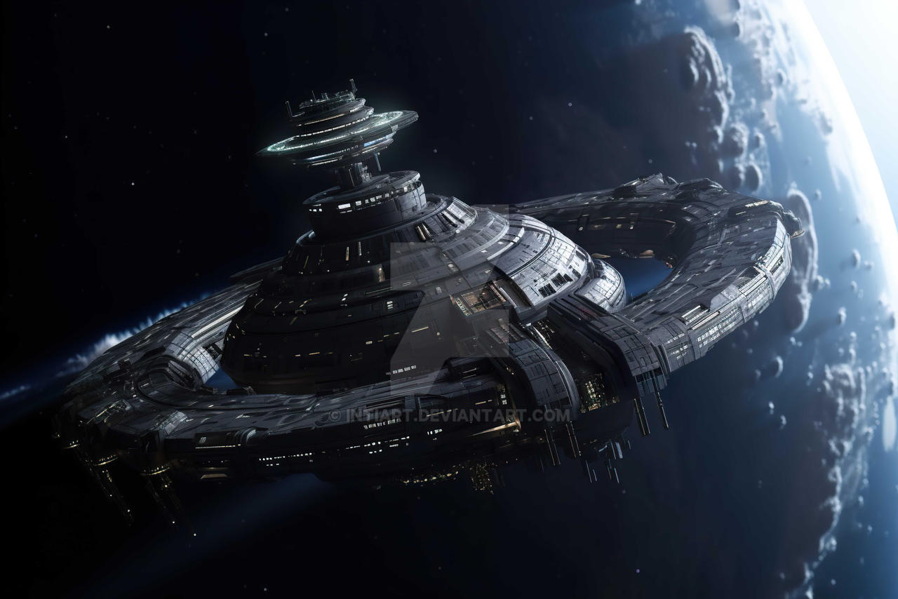 Space Station Concept By Intiart On Deviantart Space Station Concept By Intiart On Deviantart
