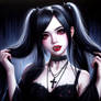 Elegant Gothic Vamp