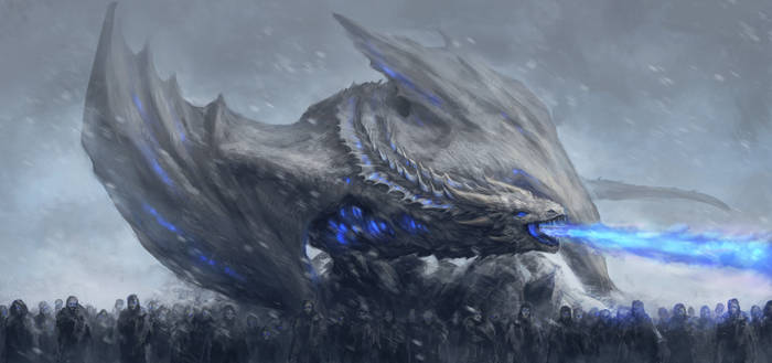 Viserion the white