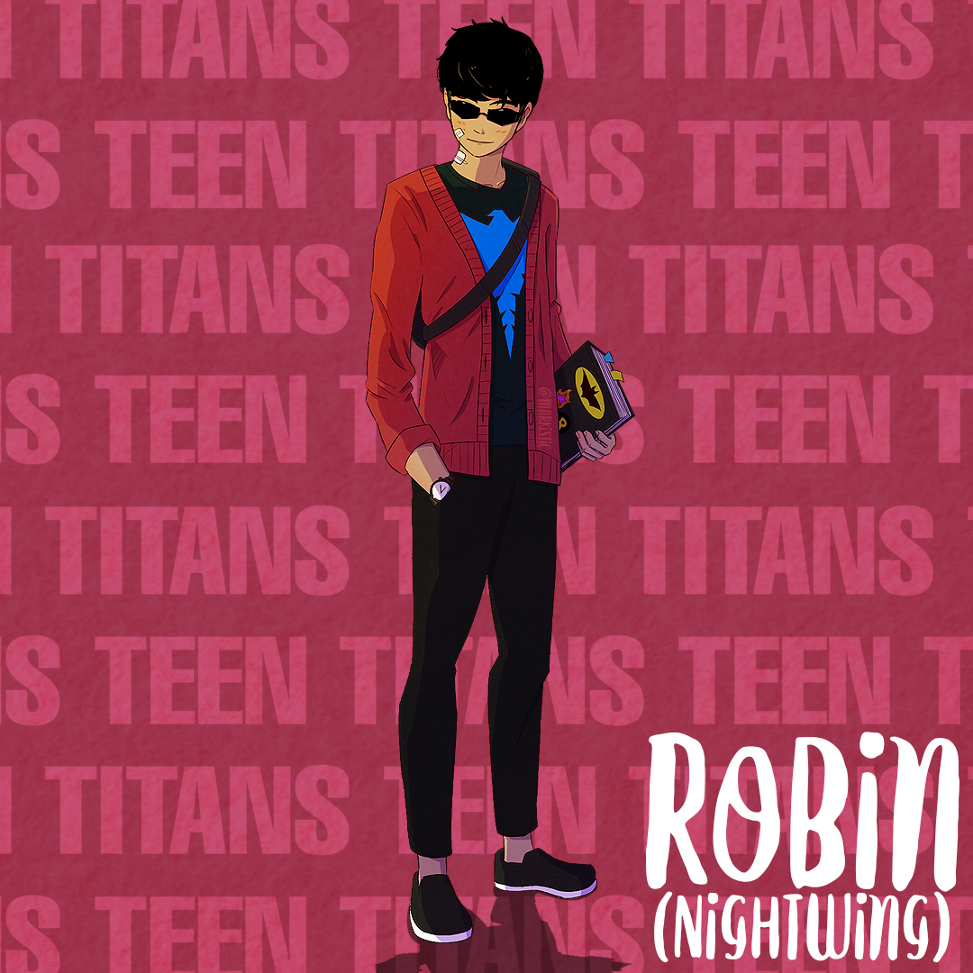 Robin/NightWing - Young Titans