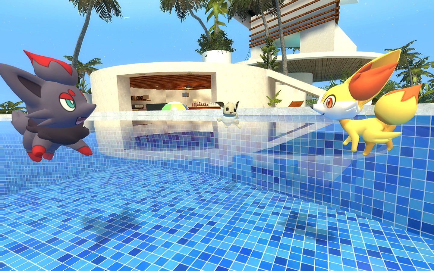 Gnarly Rider Pool {GMOD} Swimming in the pool by AuraBraixen4412 on DeviantArt