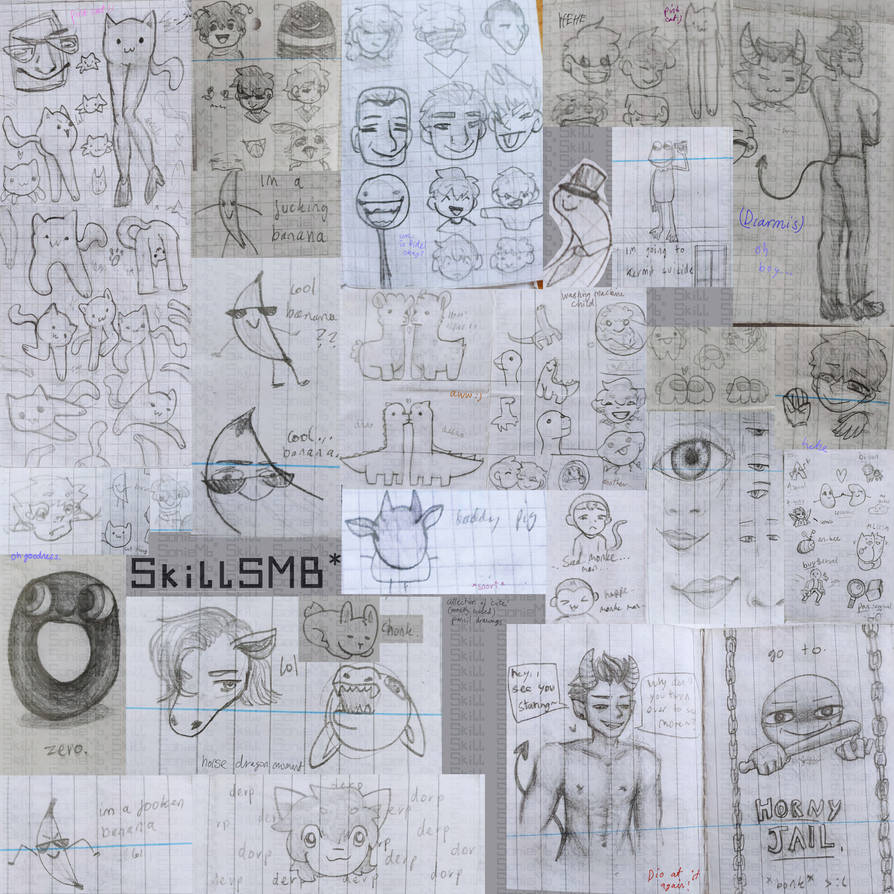 Cursed Paper Cute and Cursed Paper Collection (2019-2022) by SkillieSoniaMb on ...