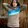 Ocean Sand Cowl Top