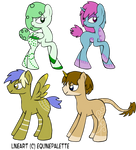 Pony adoptibel breedabels open by HamsterFluf