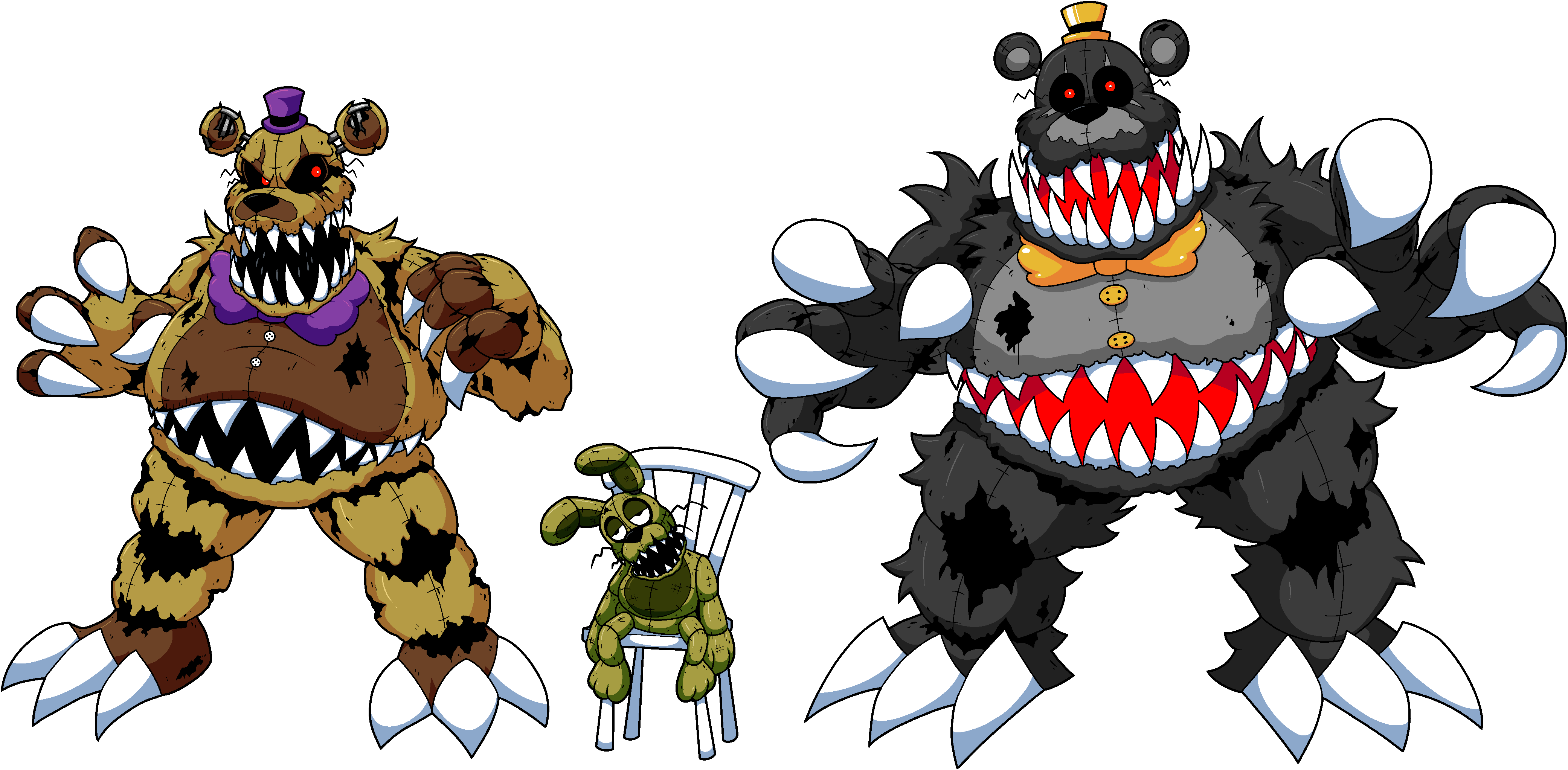 Five Nights At Freddy's 4 - Nightmares by LadyFiszi on DeviantArt