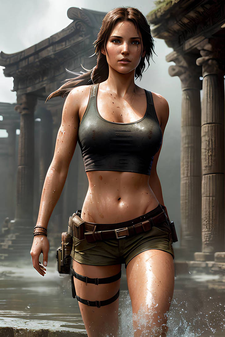 Lara Croft art by chaos1435 on DeviantArt