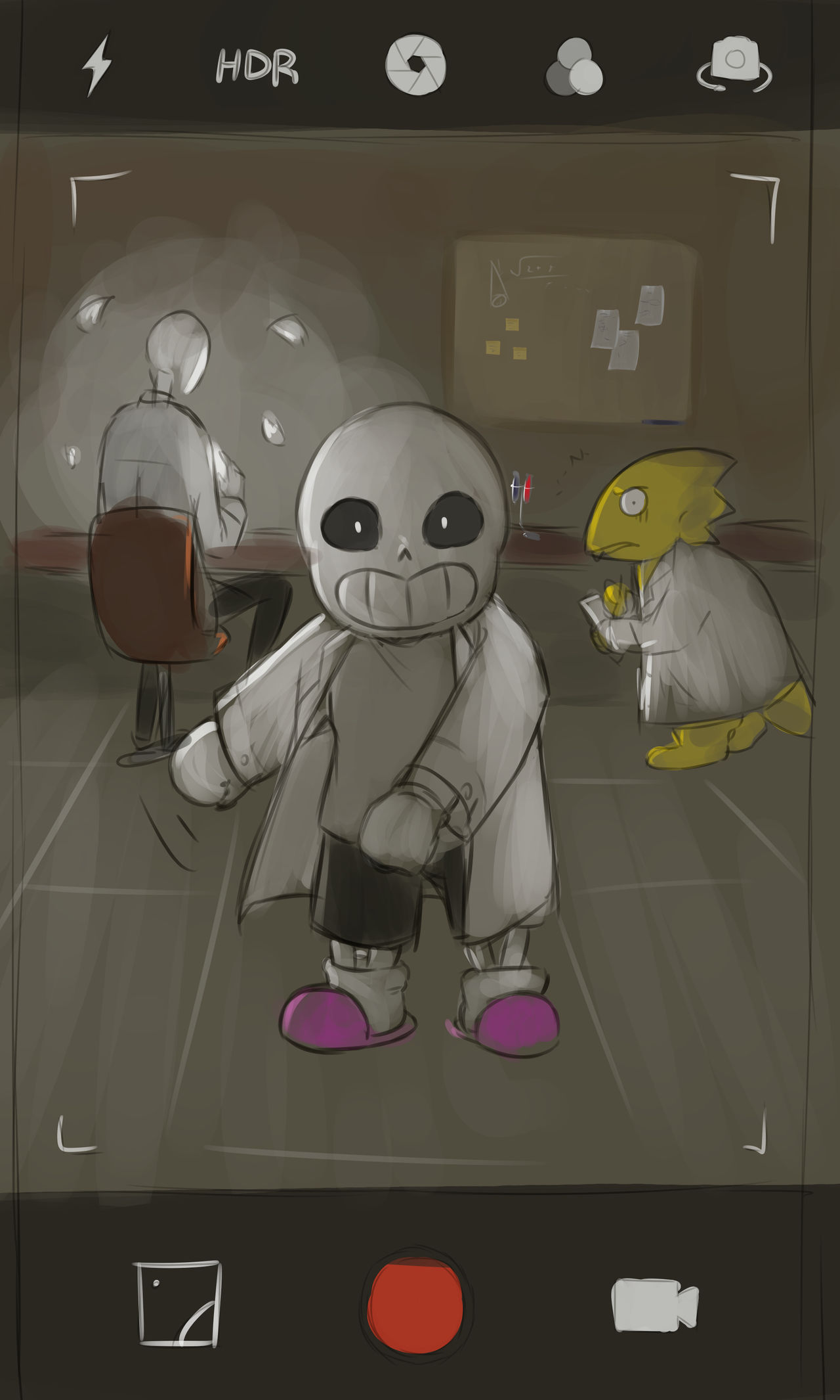 Sans canonically does the fortnite dance