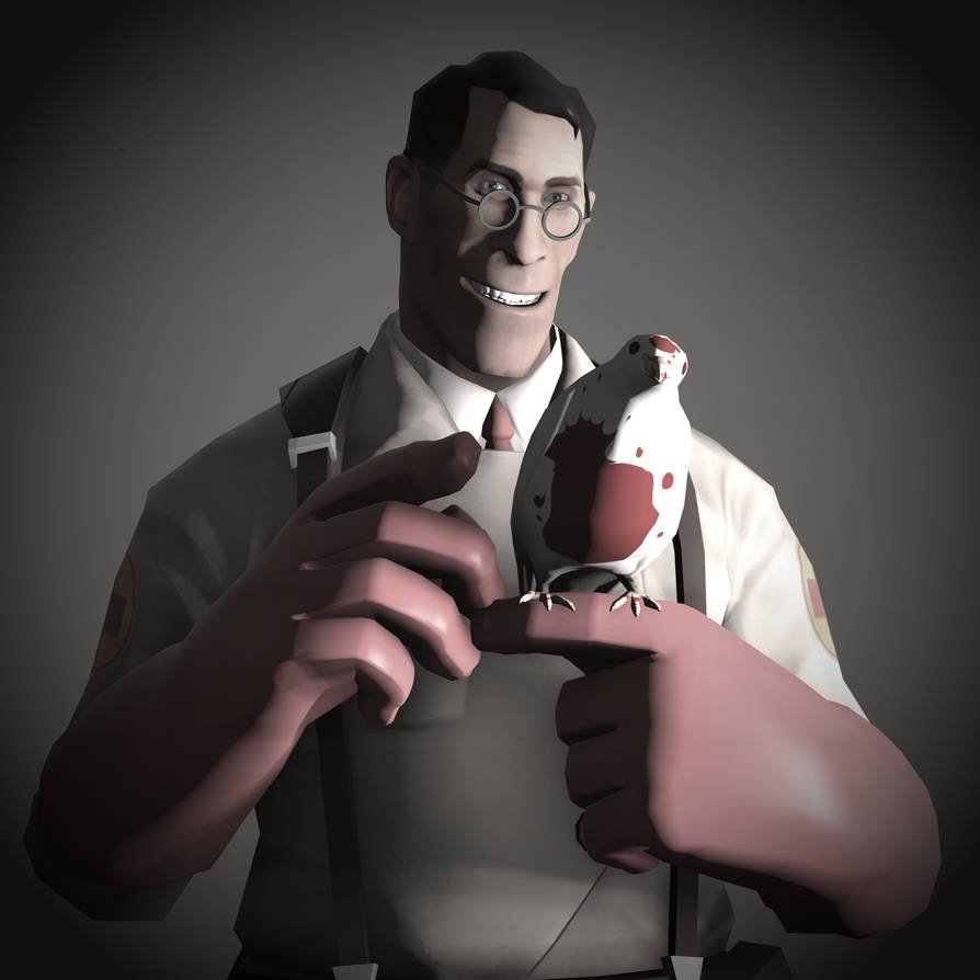 Medic Portrait Pale - Team Fortress 2 by DieKeksRebellion on DeviantArt