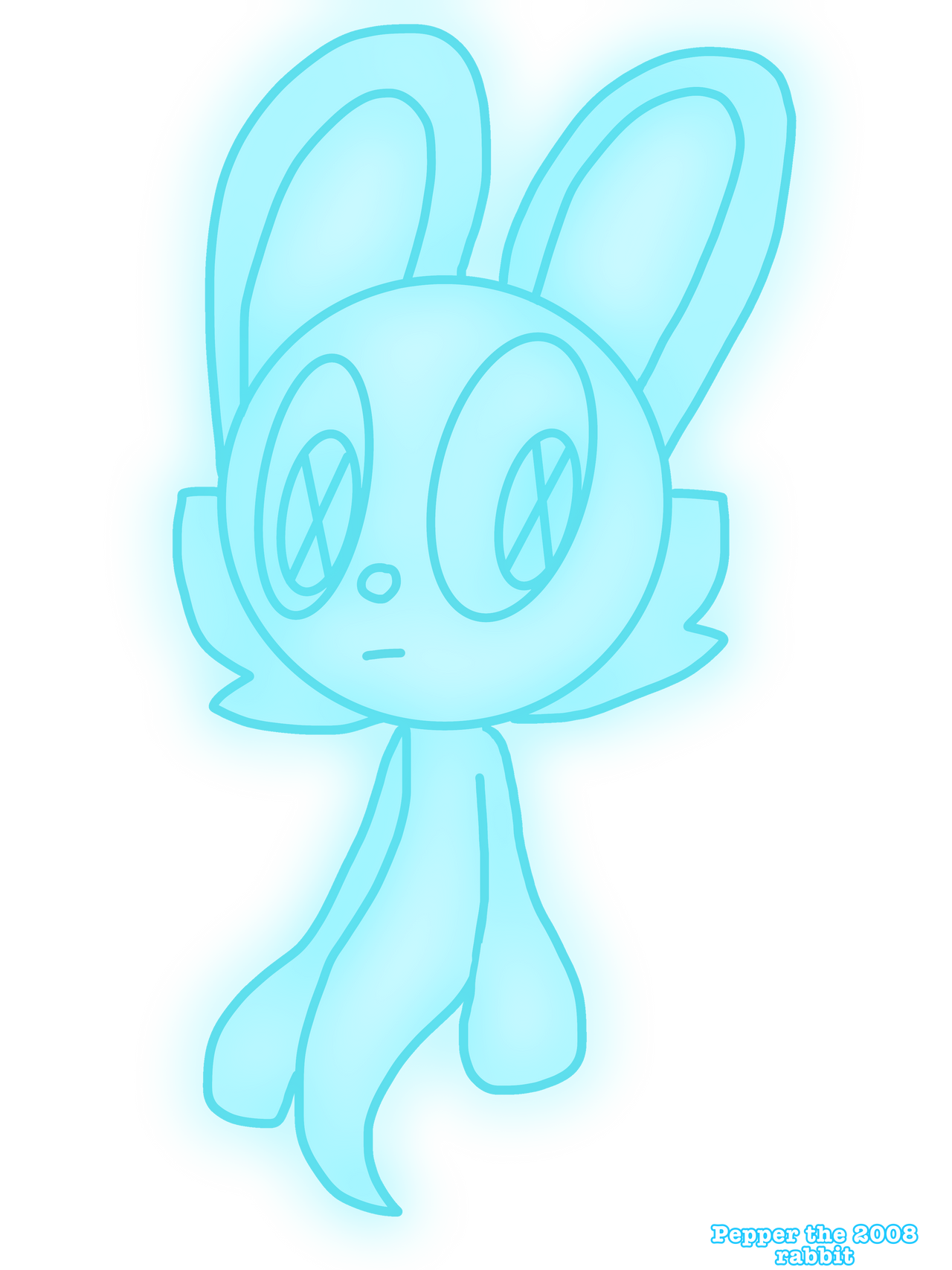 ghost rabbit! by pepperthe2008rabbit on DeviantArt