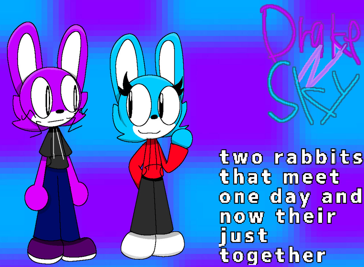drake and sky re-designs by pepperthe2008rabbit on DeviantArt